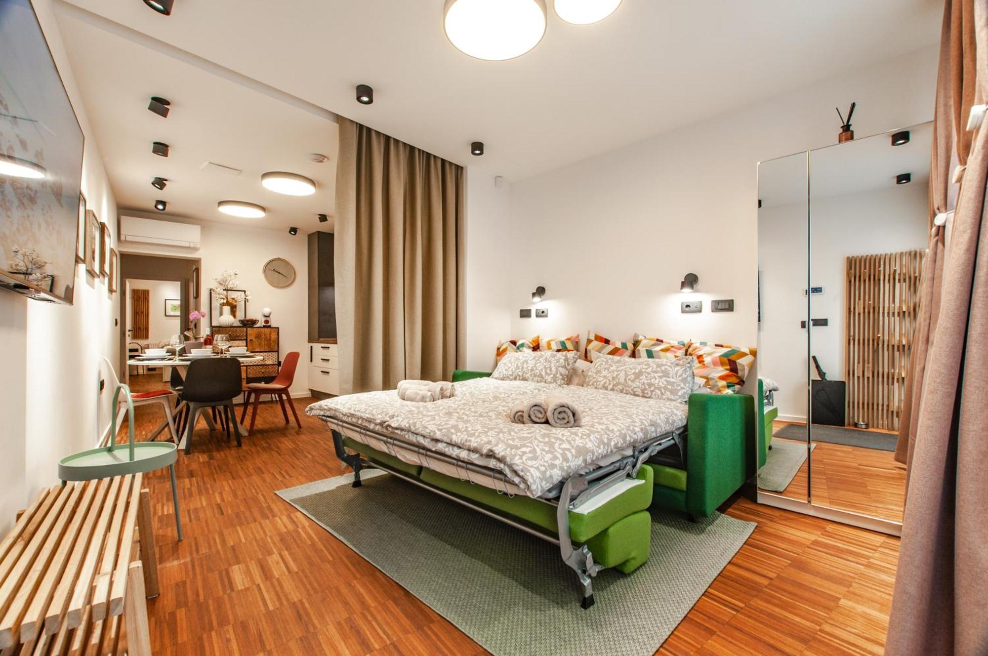 Six In The City Apartment, Ljubljana Bagian luar foto